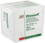 VLIWASOFT Vlieskompressen 10x10 cm unsteril 4l. 100 St