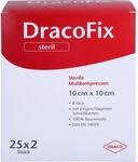 Dracofix Peel Kompressen 10x10 cm Steril 8fach