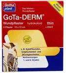 GOTA-DERM thin hydrokoll.Wundpfl.steril 15x15 cm 5 St