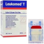 BSN Medical 7238100 LEUKOMED T Wundverband, Folienverband, steril, 7,1 x 5,1 cm