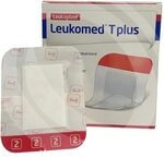 Leukomed T Plus Saugf&auml;hige Pflaster, 8 x 10 cm, 50 St&uuml;ck