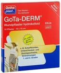 GOTA DERM thin Pflaster 10 St