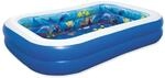 Bestway Family Pool, 3D Abenteuer, 262 x 175 x 51 cm, 54177, Mehrfarbig