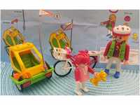 Playmobil 6388 Fahrrad mit Kinderanhänger (Folienverpackung)