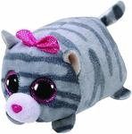 TY Cassie Cat Pl&uuml;schtier grau One Size