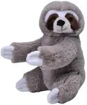 Wild Republic Ecokins Mini Faultier, Kuscheltier aus Stoff, Nachhaltiges Spielzeug,