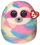 TY 39295 Leopard - Squish-A-Boo 20cm, Mehrfarbig