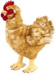 Uni-Toys - Henne braun - 37 cm (H&ouml;he) - Pl&uuml;sch-Huhn, Vogel - Pl&uuml;schtier,
