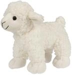 Uni-Toys - Lamm wei&szlig; - 19 cm (L&auml;nge) - Pl&uuml;sch-Schaf - Pl&uuml;schtier, Kuscheltier
