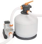 BESTWAY Flowclear Sandfilteranlage 9.800 L/h, 220-240V/50HZ, 450W, T&Uuml;V/CE