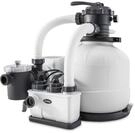 INTEX QX2100 Krystal Clear Sandfilterpumpe mit Salzwassersystem & Zeitschaltuhr,