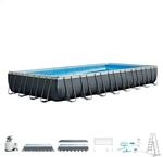 32Ft X 16Ft X 52In Ultra Xtr Rectangular Pool Set
