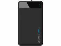 XLayer Colour Line Powerbank 4.000mAh, Externer Akku für Smartphone und Tablet,