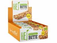 HEJ Bite | Veganer Nussriegel Snack | Crunchy Peanut - 12 x 40 g
