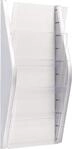 helit H6270100 - Wandbogendisplay &bdquo;the arc 4 x DIN A4 hoch, silber