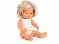 Miniland 31152 - Baby (europäisches Mädchen) 40 cm