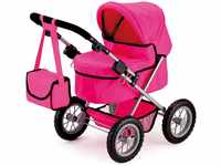 Bayer Design 13029 - Puppenwagen Trendy, pink, 67 x 41 x 67 cm