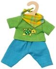 Heless 2721 - Fair Trade Bekleidungs-Set f&uuml;r Puppen, Outfit Max, 3 teilig mit Hose,