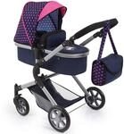 Bayer Design 18154AA City Neo Puppenwagen mit Wickeltasche und Einkaufskorb /