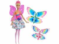 Mattel Barbie FRB08 Dreamtopia Regenbogen-Königreich Magische Flügel-Fee Puppe