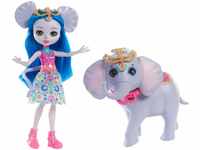 Mattel Enchantimals FKY73 Themenpack Ekaterina Elephant, Spiel, Bunt