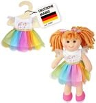 Heless 9850 - Kleid f&uuml;r Puppen im Einhorn Henri Design, Gr&ouml;&szlig;e 20 - 25 cm