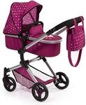 Bayer Design 18467AA Kombi Puppenwagen Neo Vario mit Wickeltasche und Einkaufskorb,