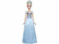 Disney Prinzessin Schimmerglanz Cinderella Modepuppe mit glitzerndem Rock,...