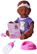 Simba 105030068 - New Born S&uuml;&szlig;es Baby, Vollvinylpuppe mit Trink- und N&auml;ssfunktion,