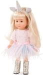 G&ouml;tz 1813032 Just Like Me Mia Einhorn Puppe 27 cm Stehpuppe