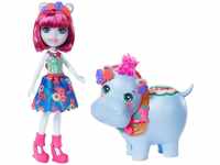 Enchantimals GFN56 - Themenpack Hedda Hippo und Lake Puppen, Spielzeug ab 4...