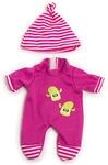 Miniland Set Puppenkleidung 21cm, Pyjama mit Schlafm&uuml;tze