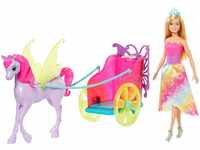 Barbie GJK53 - Dreamtopia Prinzessin-Puppe, ca. 30 cm groß, blond, mit
