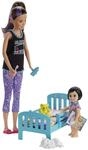 Barbie GHV88 - Skipper Babysitters Inc. Schlafenszeit Spielset mit Skipper-Puppe,