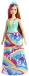 Barbie GJK16 - Dreamtopia Prinzessinnen-Puppe, ca. 30 cm gro&szlig;, rotblond mit pink
