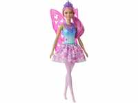 Barbie GJJ99 - Dreamtopia Feen-Puppe, ca. 30 cm groß, mit einem Juwelen-Outfit...