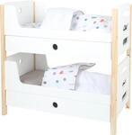 small foot Puppenhochbett Little Button, mit Bettkastenf&auml;chern zum Verstauen von