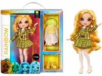 Rainbow High Modepuppe - Mit 2 Outfits zum Kombinieren und Puppen-Accessoires -