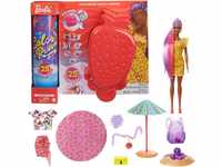Barbie GTN18 - Color Reveal Foam Reveal Strawberry, Schaumspaß! Puppe & Tier,...