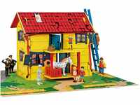 Pippi Langstrumpf Puppenhaus Bausatz aus Holz – 2-stöckiges Miniatur Haus –