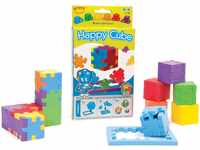 Happy 22266 - Happy Cube 6-pack cardboardbox, 3D-Puzzlewürfel mit mittelerem