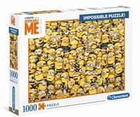 Clementoni 39408 Impossible Puzzle Minions &ndash; Puzzle 1000 Teile ab 9 Jahren,