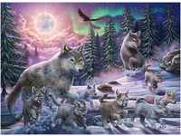 Ravensburger Kinderpuzzle - 12908 Nordwölfe - Wolf-Puzzle für Kinder ab 7 Jahren,