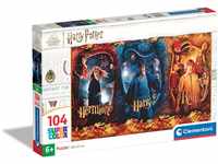 Clementoni 61885 Supercolor Harry Potter – Puzzle 104 Teile ab 6 Jahren, buntes