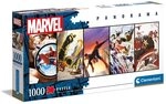 Clementoni 39611 Marvel Universe &ndash; Puzzle 1000 Teile, Panorama Puzzle, buntes