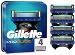 Gillette ProGlide Rasierklingen, 4 Ersatzklingen f&uuml;r Nassrasierer Herren mit 5-fach