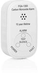 Smartwares Mini-Kohlenmonoxid-Melder inkl. 10-Jahres Batterie, CO-Gasmelder, EN 50291