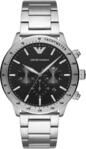 Emporio Armani Uhr f&uuml;r M&auml;nner, Quarz-Dreizeiger-Chronographenwerk und 43mm