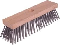 N&Ouml;LLE PROFI BRUSH 244100 Stahldrahtbesen, 300 mm breit