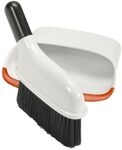 OXO Good Grips Kompaktes Kehrschaufel-Set aus Handfeger und Besen